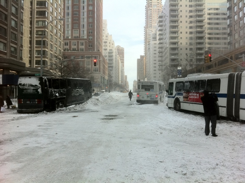 Illustration for article titled The New York City Snowpocalypse In Pictures